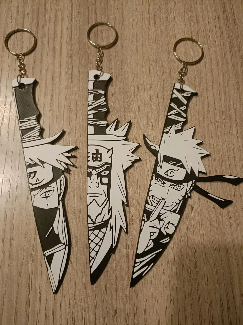 llavero NARUTO, vista 2