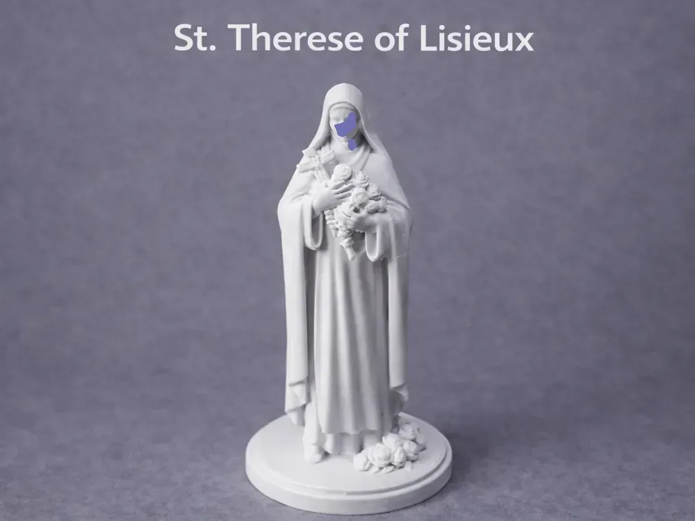 Santa Teresa de Lisieux (Orientación en las luchas), vista 1