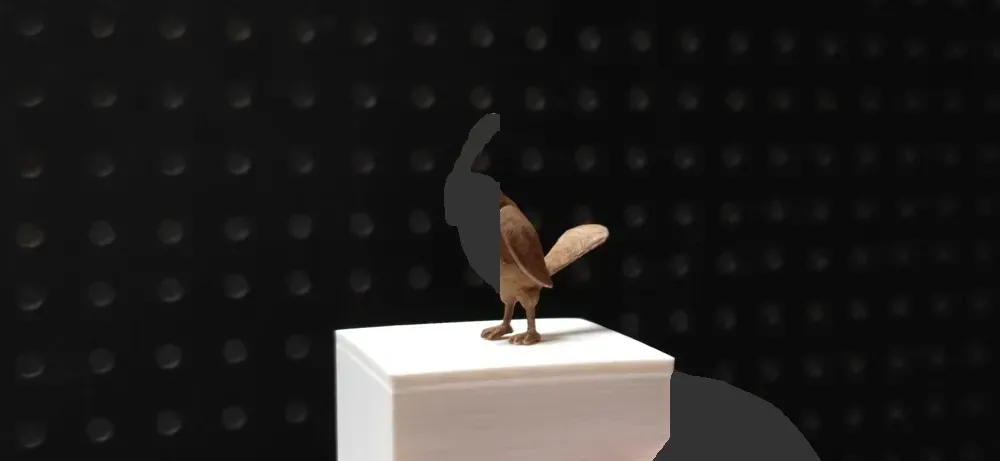 Operación Delta Nueva Temporada Escultura de Aves, vista 2