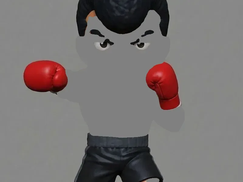 Mamoru Takamura - Hajime no Ippo, vista 1