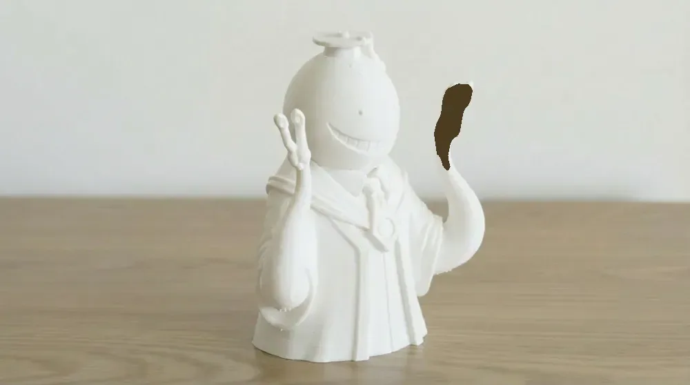 Busto de Koro Sensei | Figura del aula de asesinato, vista 2