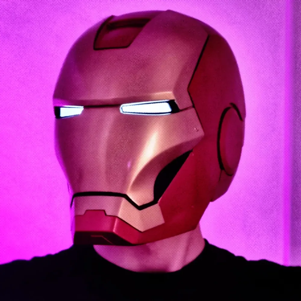 Casco Iron Man MK3/MK4/MK7/MK2, vista 2