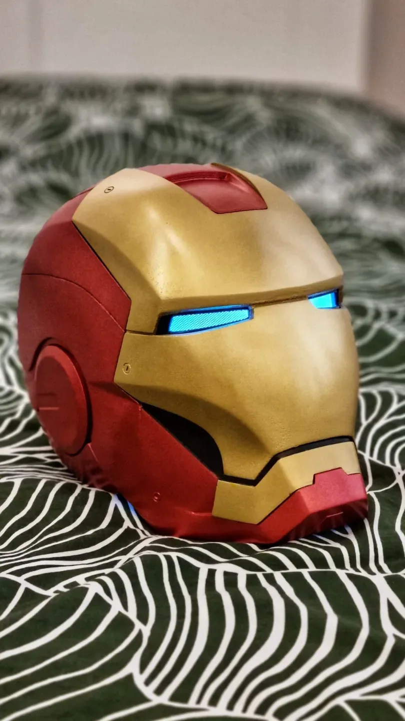 Casco Iron Man MK3/MK4/MK7/MK2, vista 3
