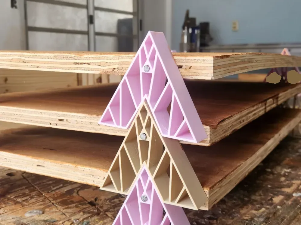 Triángulo Apilable para pintar para impresión 3D, vista 1