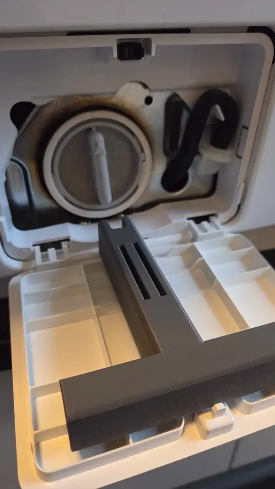 Herramienta para tapa de filtro de bomba de drenaje Samsung para impresión 3D, vista 3
