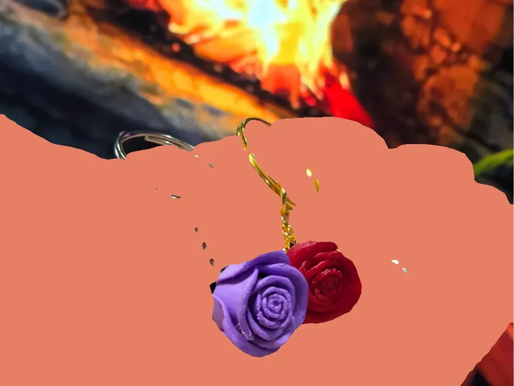 Encanto del llavero rosa - ¡Regalo perfecto! ACTUALIZADO, vista 1