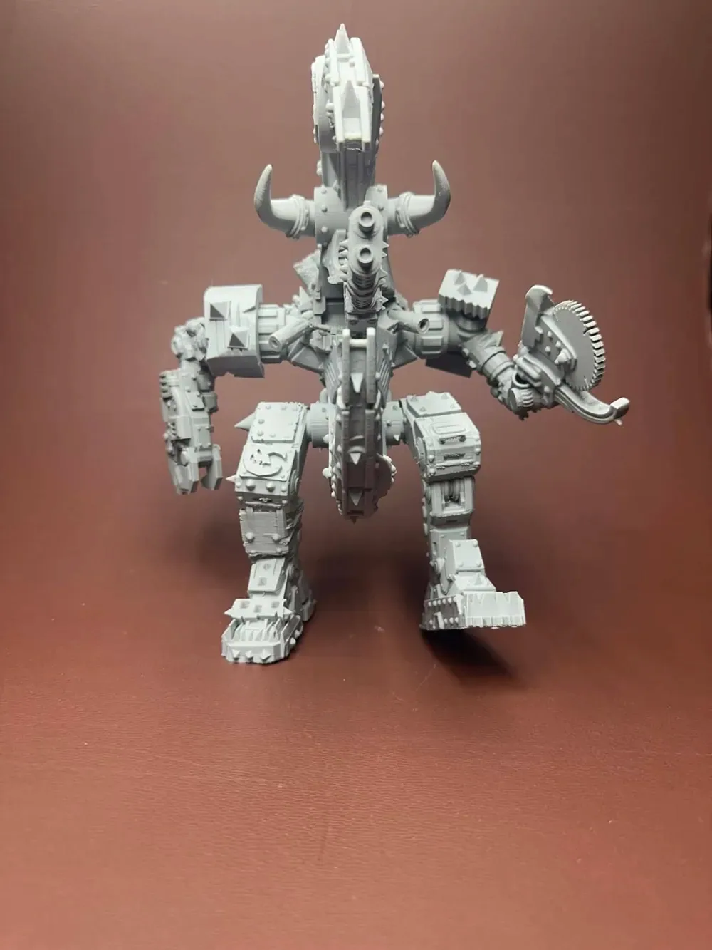 Bad Moons Stompa proxy Walker Orkos WH40k, vista 3