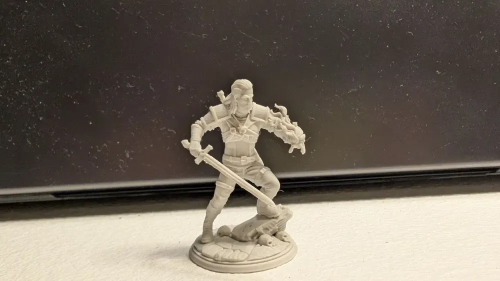 Miniatura DD - Geralt di Rivia Witcher 3, vista 2