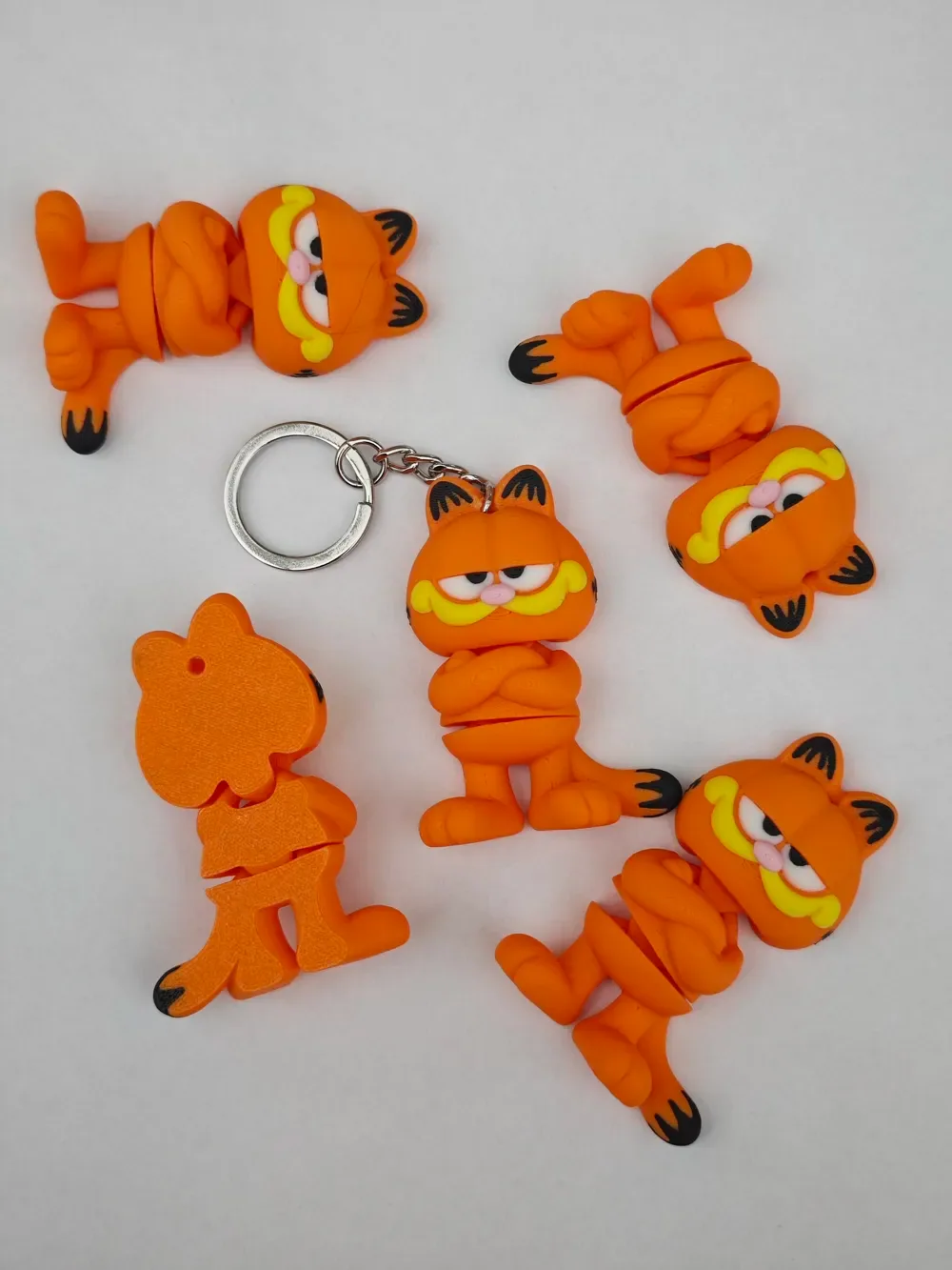 Garfield – Mini Flexi sonriente con cola, vista 3