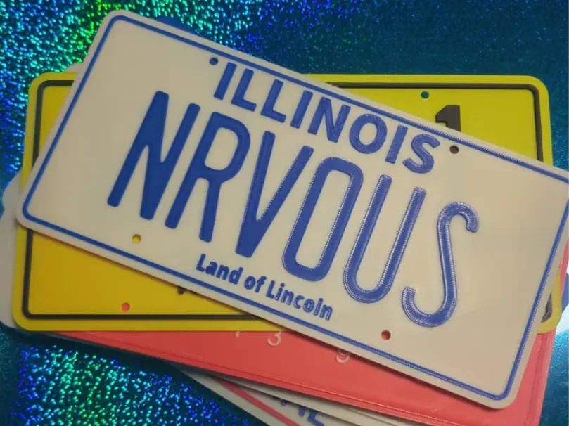 Día libre de Ferris Bueller - Matrícula "NRVOUS", vista 1