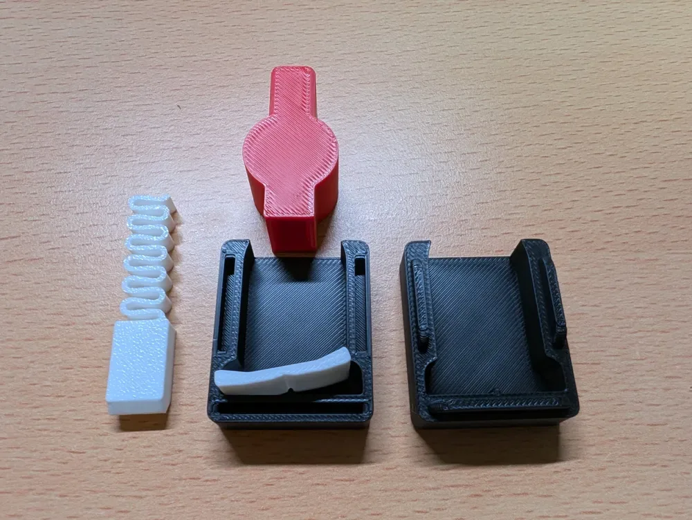 Fidget de interruptor súper realista, vista 3