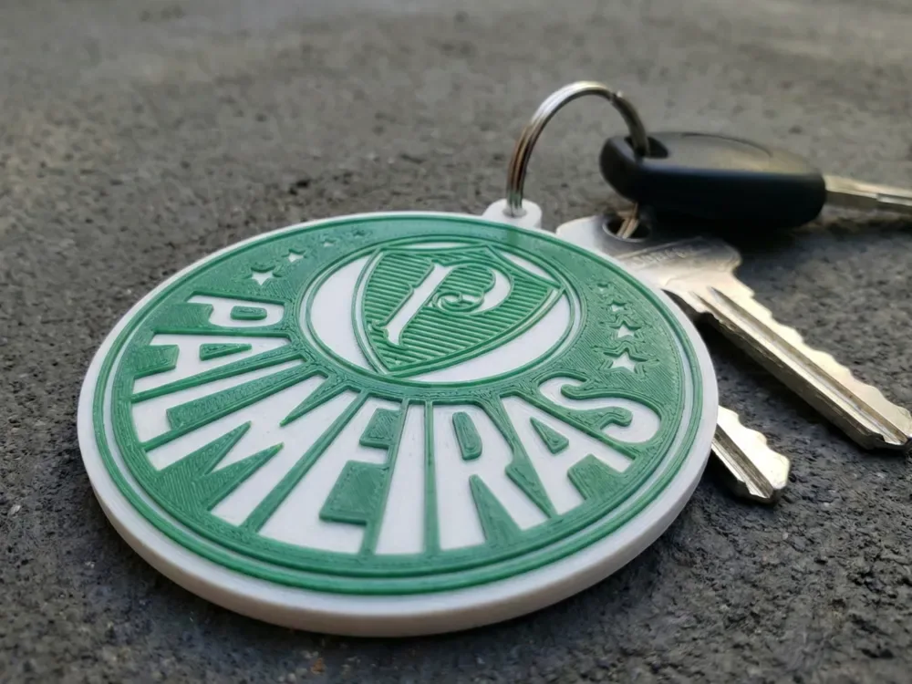 Llavero Palmeiras (Verdão) - 50mm 70mm, vista 1