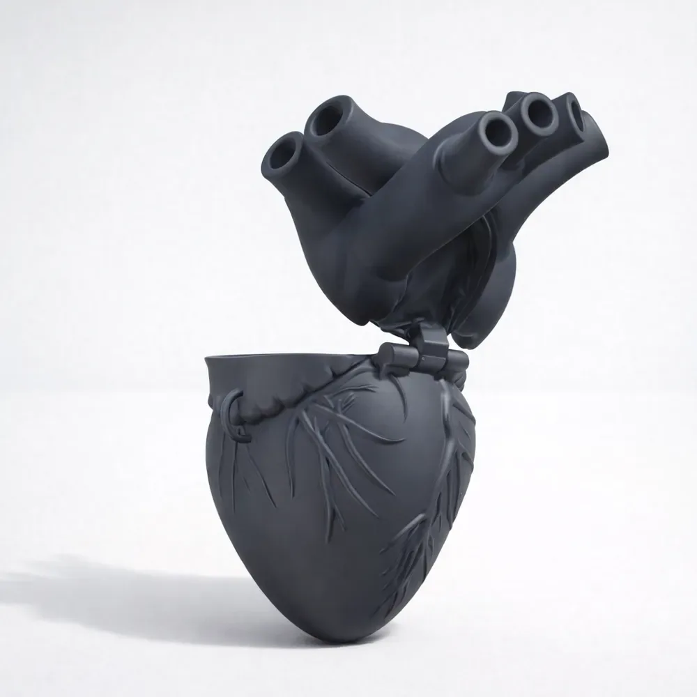 Bolso Corazón Anatómico, vista 2