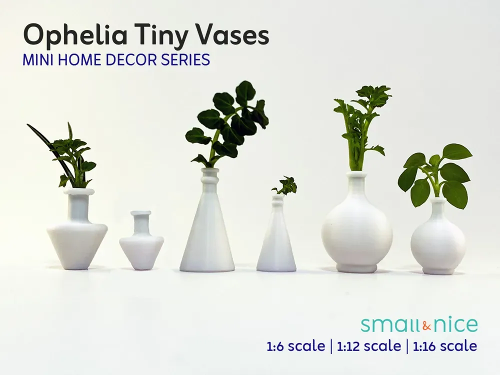 Jarrones pequeños Ophelia - Mini decoración del hogar, vista 1