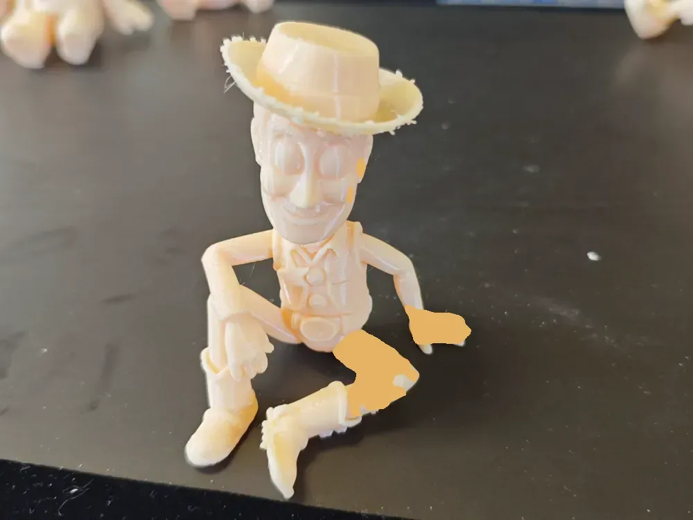 Toy Story Disney modelo de figura animada Imprimir en el lugar no requiere ensamblaje adorno de escritorio de oficina para principiantes juguete para niños Woody, vista 1