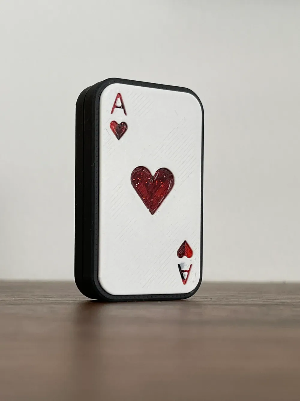 Fidget deslizante magnético Ace of Hearts - 5x2 mm, vista 3