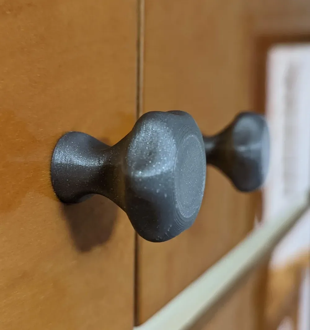 Pomo ergonómico para armario., vista 1