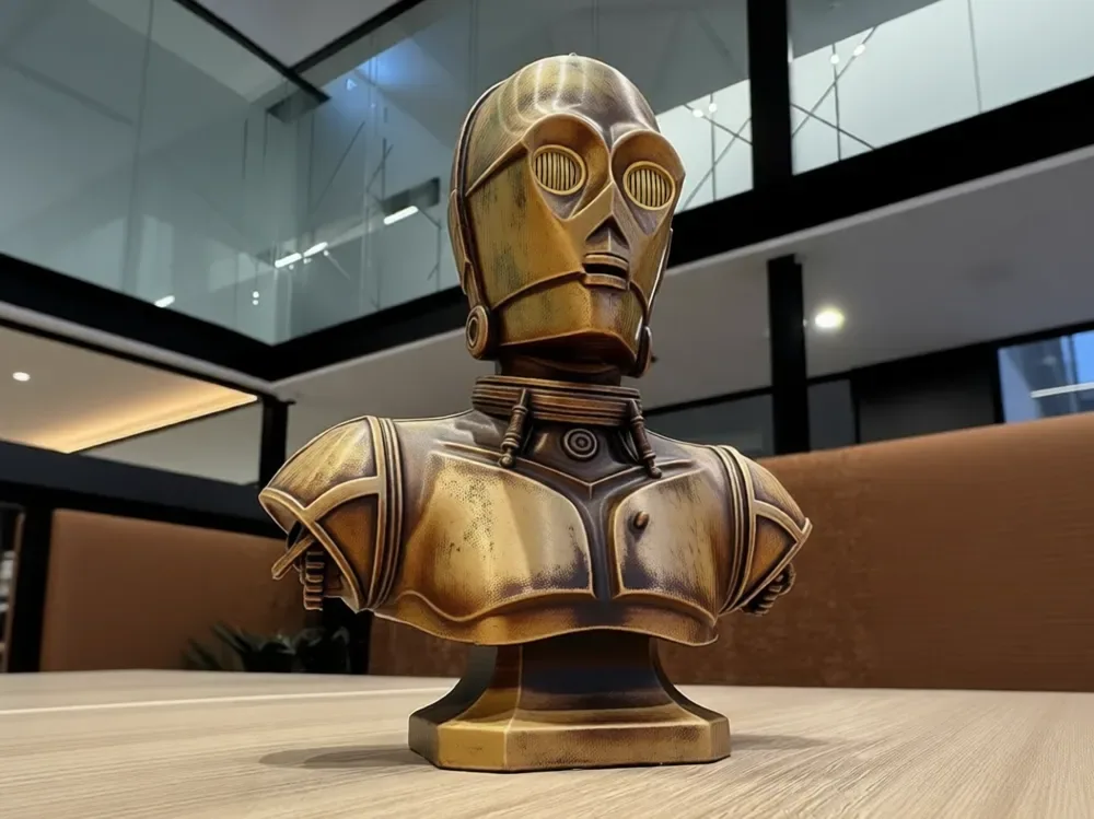 Droide de protocolo C-3PO: un coleccionable de Star Wars, vista 1