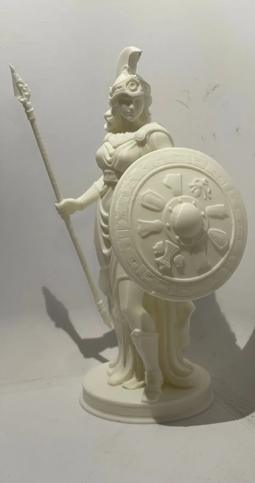 Atenea – Estatua, vista 2