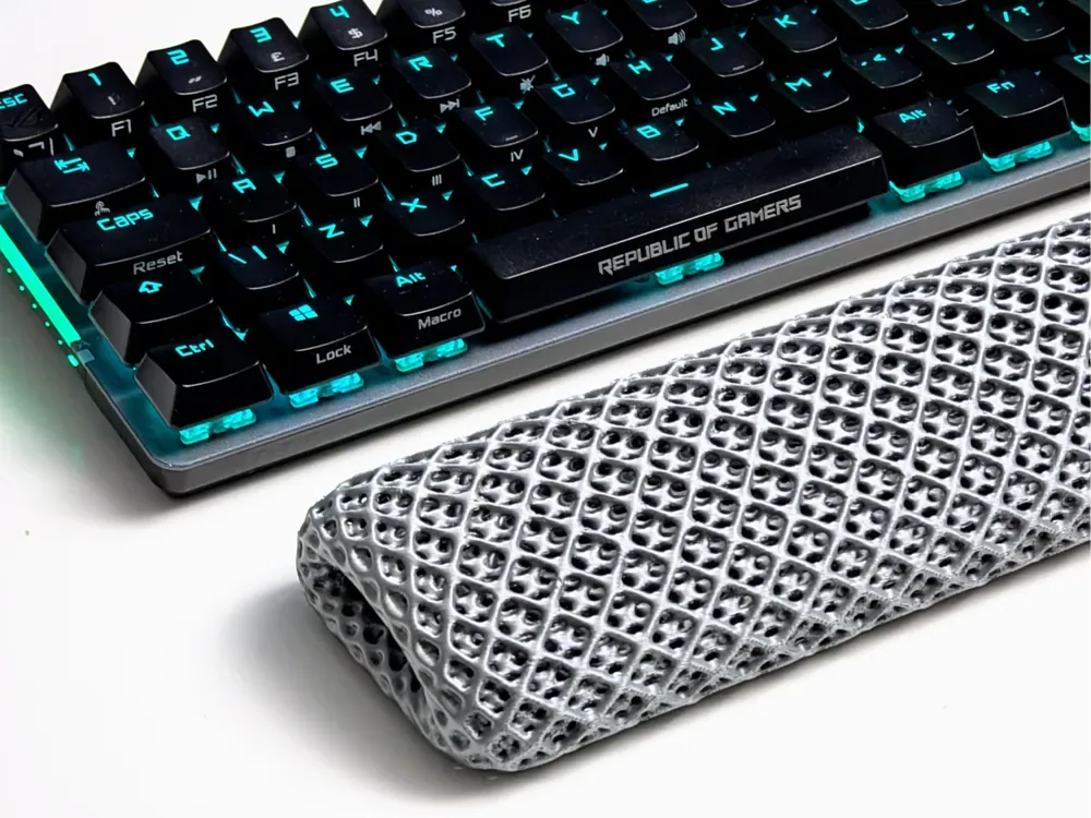 Reposamuñecas acolchado para teclado, vista 1