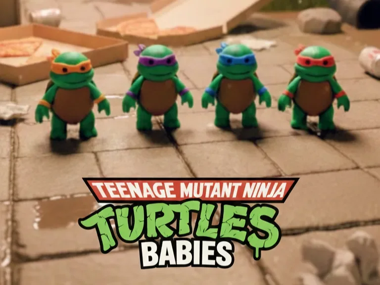 Bebés Tortugas Ninja Mutantes (Llavero), vista 1