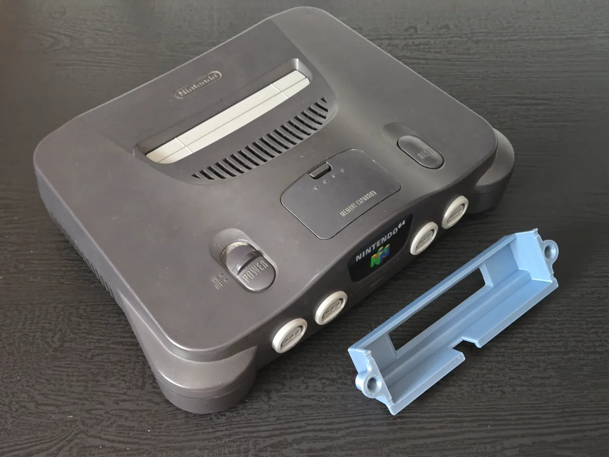Mod gratuito de región N64 para impresión 3D, vista 1