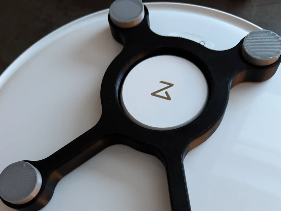 Roborock Qrevo Edge Soporte de servicio con patas de TPU para impresión 3D, vista 1
