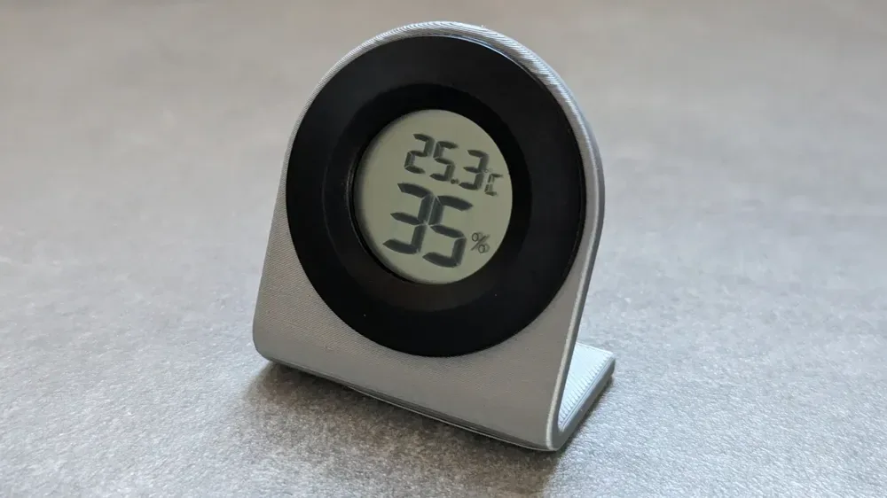 Soporte para higrómetro para impresión 3D, vista 1
