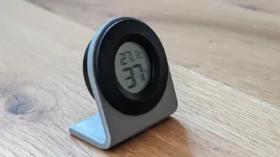 Soporte para higrómetro para impresión 3D, vista 2