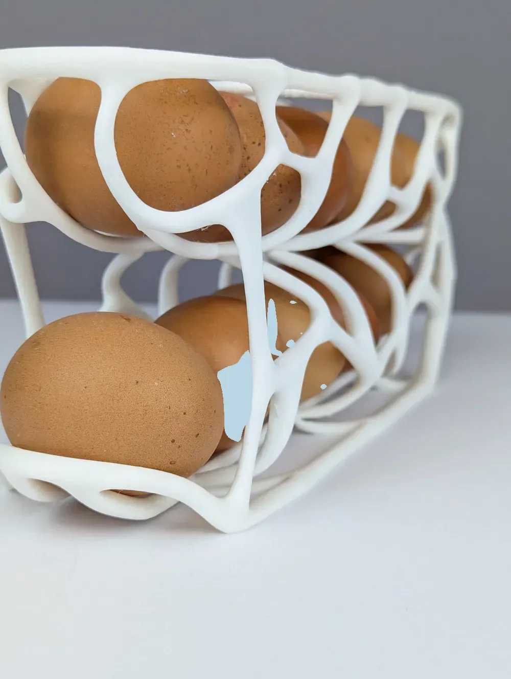 Dispensador de Huevos Bio para impresión 3D, vista 3