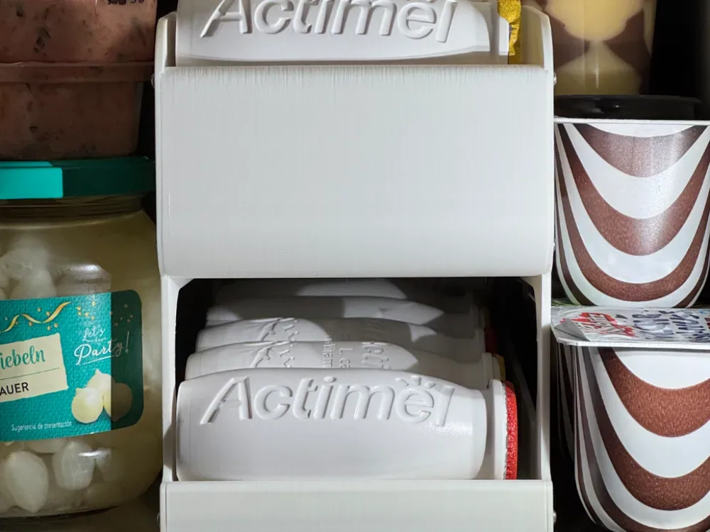 Dispensador para frigorífico Actimel (17 botellas) - 3 niveles, vista 1