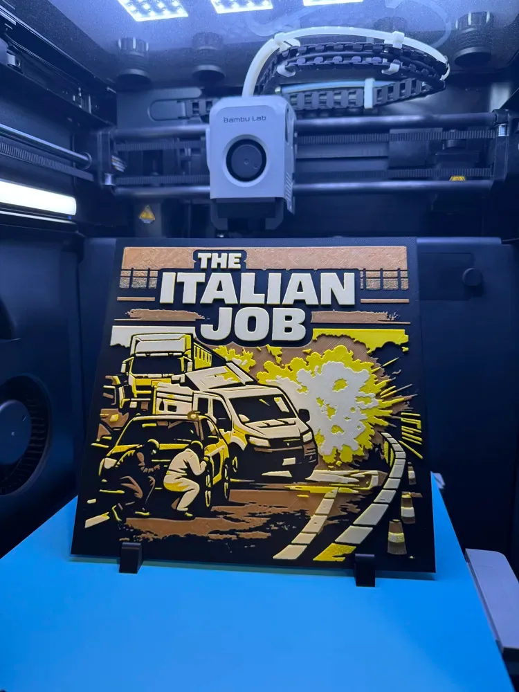 El trabajo italiano, vista 3