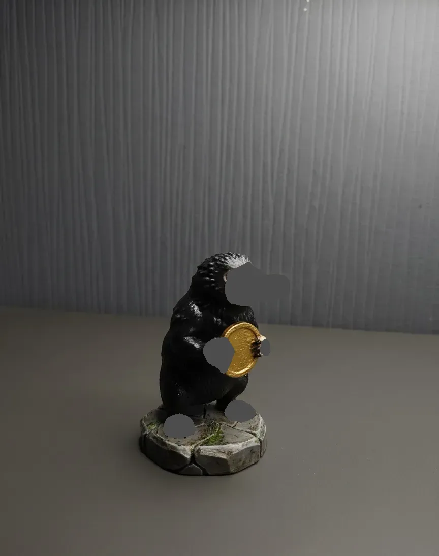 Lindo Niffler con moneda de oro: ¡perfecto para fanáticos!, vista 2