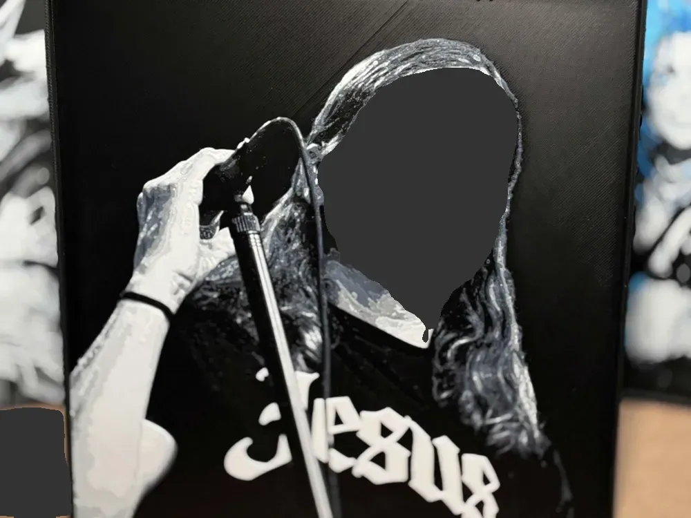 Tributo a Brad Arnold - HueForge, vista 1