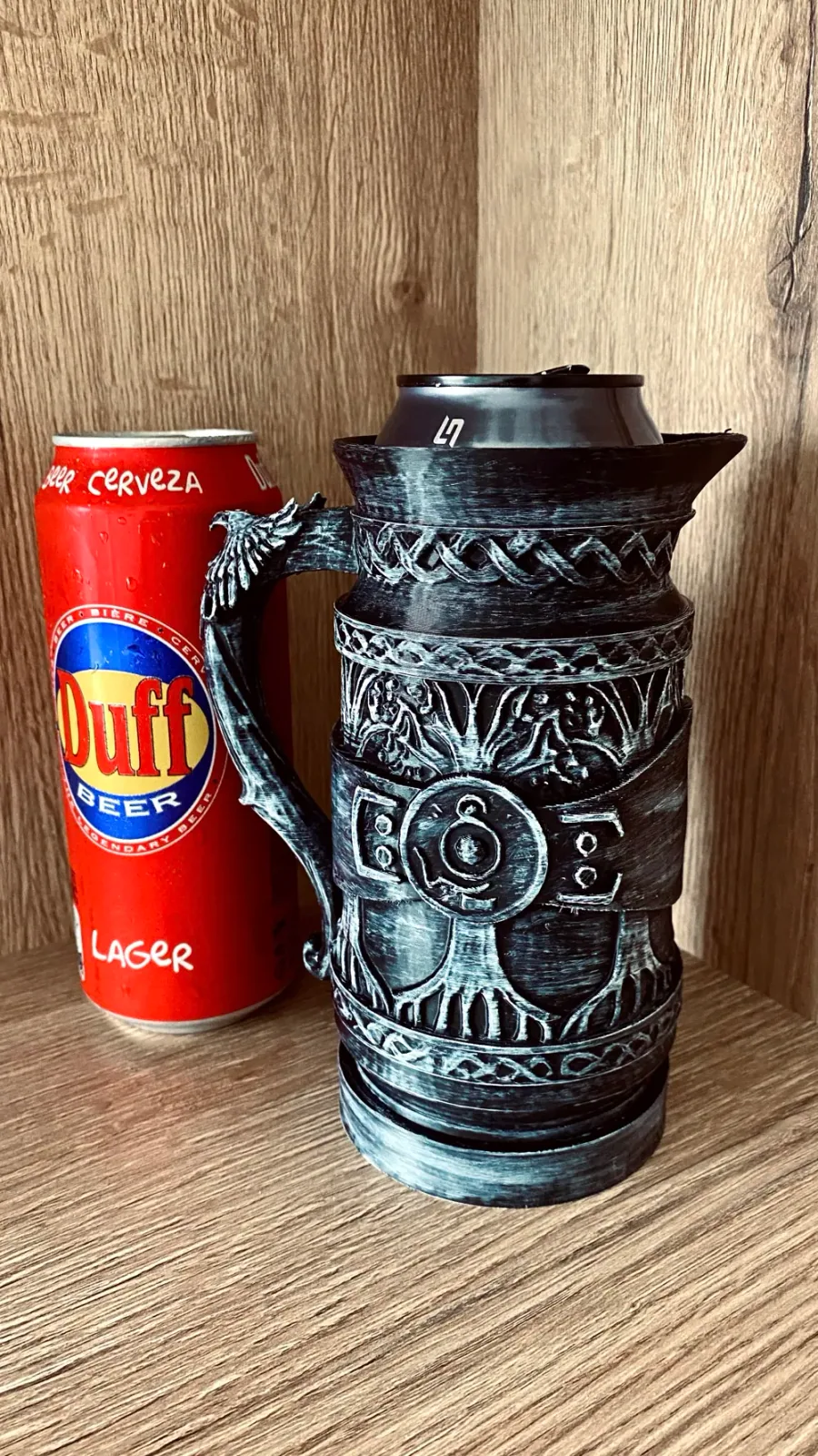VALHALLA CAN-ARMOR: Jarra táctica vikinga de 500 ml, vista 2