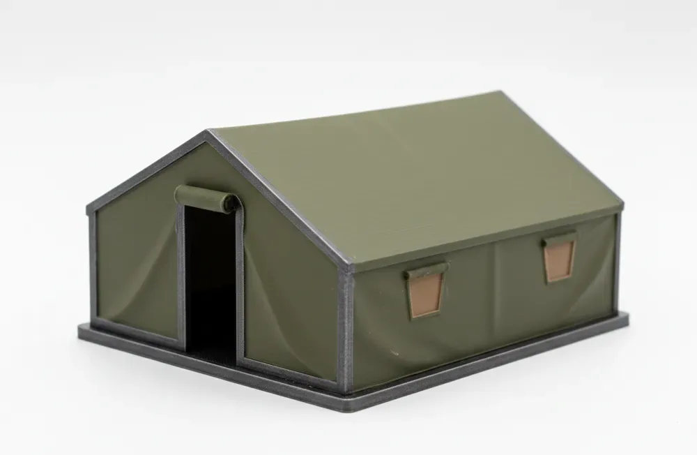 Tienda del ejército estadounidense de la Segunda Guerra Mundial, vista 3