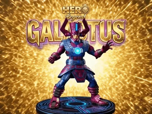 LEYENDA DEL HÉROE Galactus, vista 1