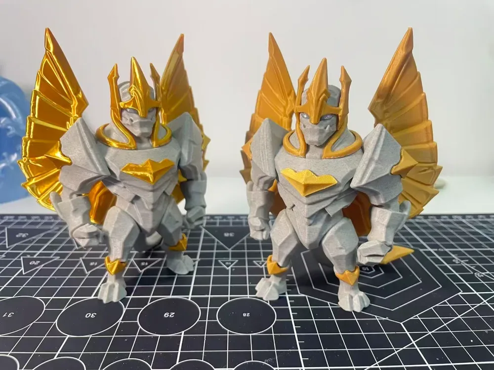 Partes completamente segmentadas de League of Legends Galio (sin AMS), vista 1