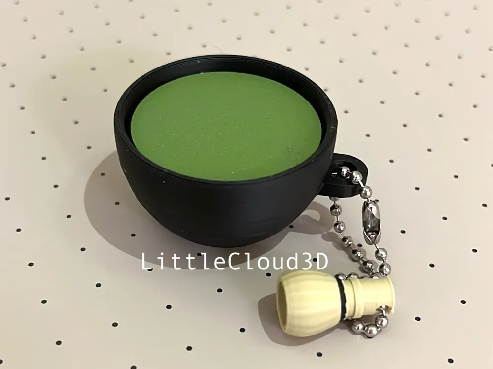 Clicker batidor de matcha, vista 1