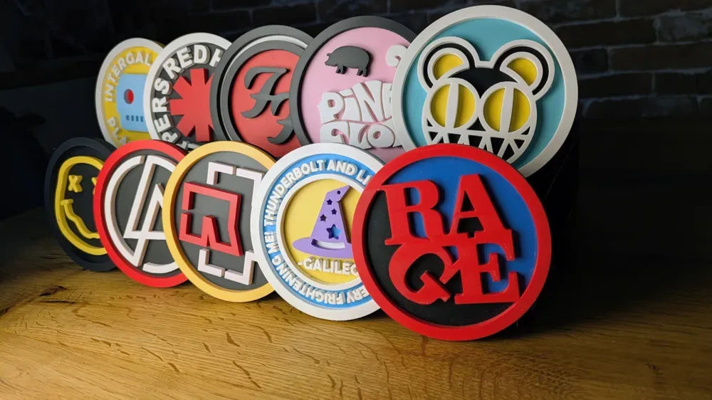 Colección de posavasos musicales., vista 2