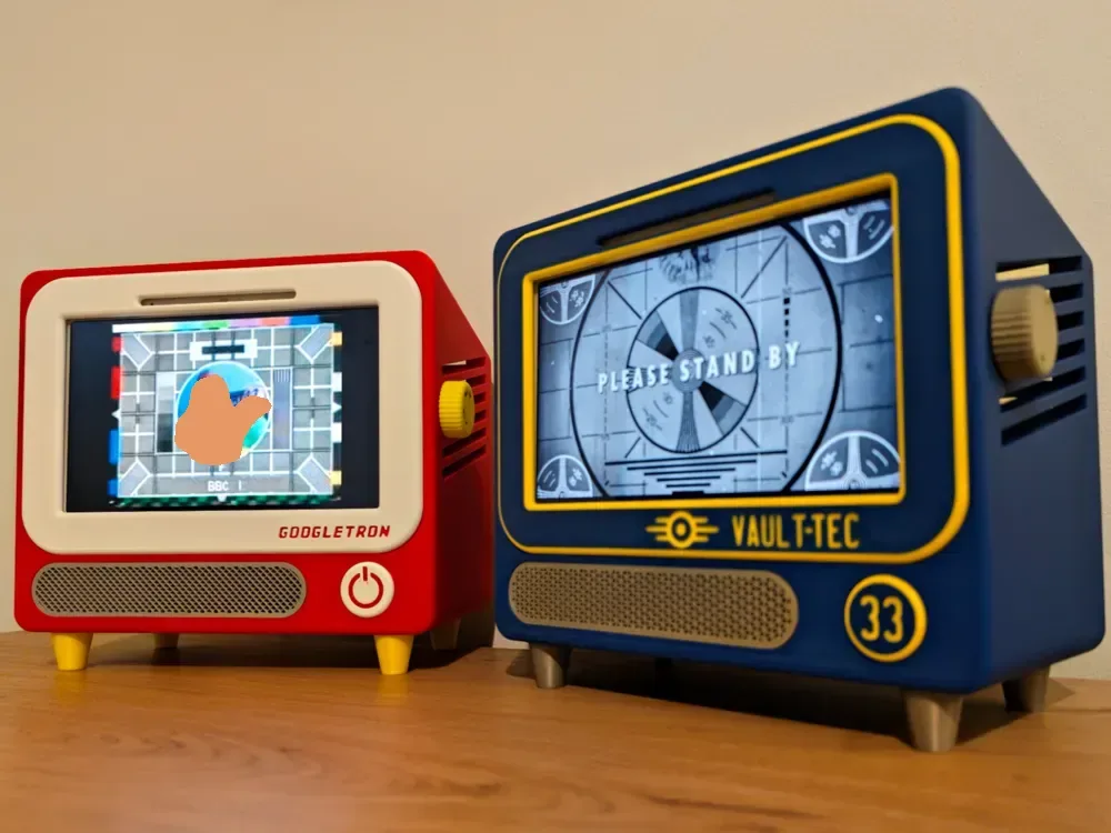 Carcasa GOOGLETRON Retro para Google Nest/Home Hub, vista 1