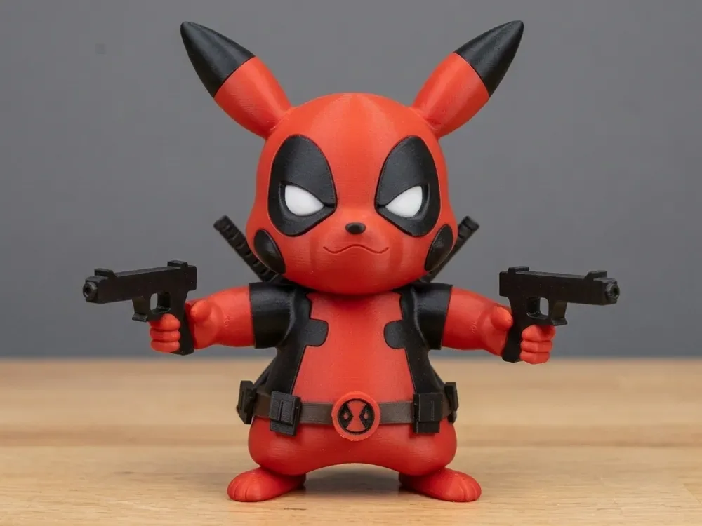 Deadpool - Pikachu No se requiere AMS (Multipartes), vista 1