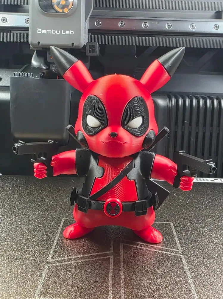 Deadpool - Pikachu No se requiere AMS (Multipartes), vista 2