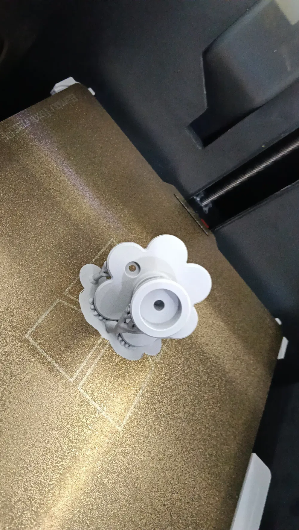 Soporte · cerradura magnética para obturador V 2.0 para impresión 3D, vista 1