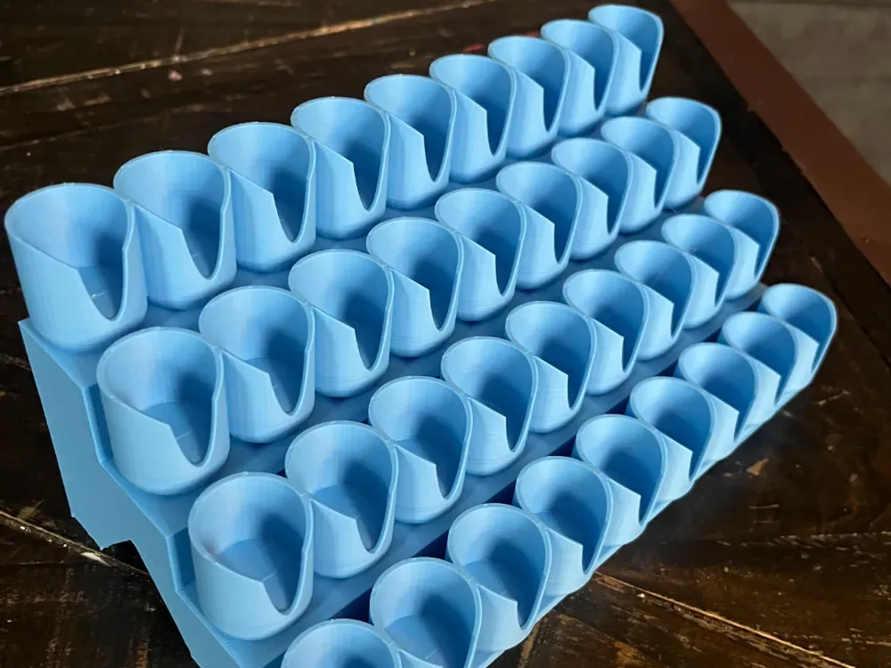 EL ORGANIZADOR DE WARPAINT CONTIENE 36 BOTELLAS DE 25 MM para impresión 3D, vista 1