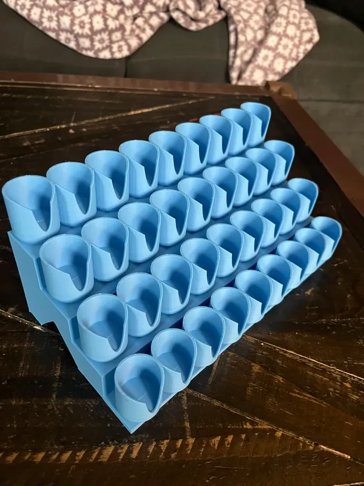EL ORGANIZADOR DE WARPAINT CONTIENE 36 BOTELLAS DE 25 MM para impresión 3D, vista 3