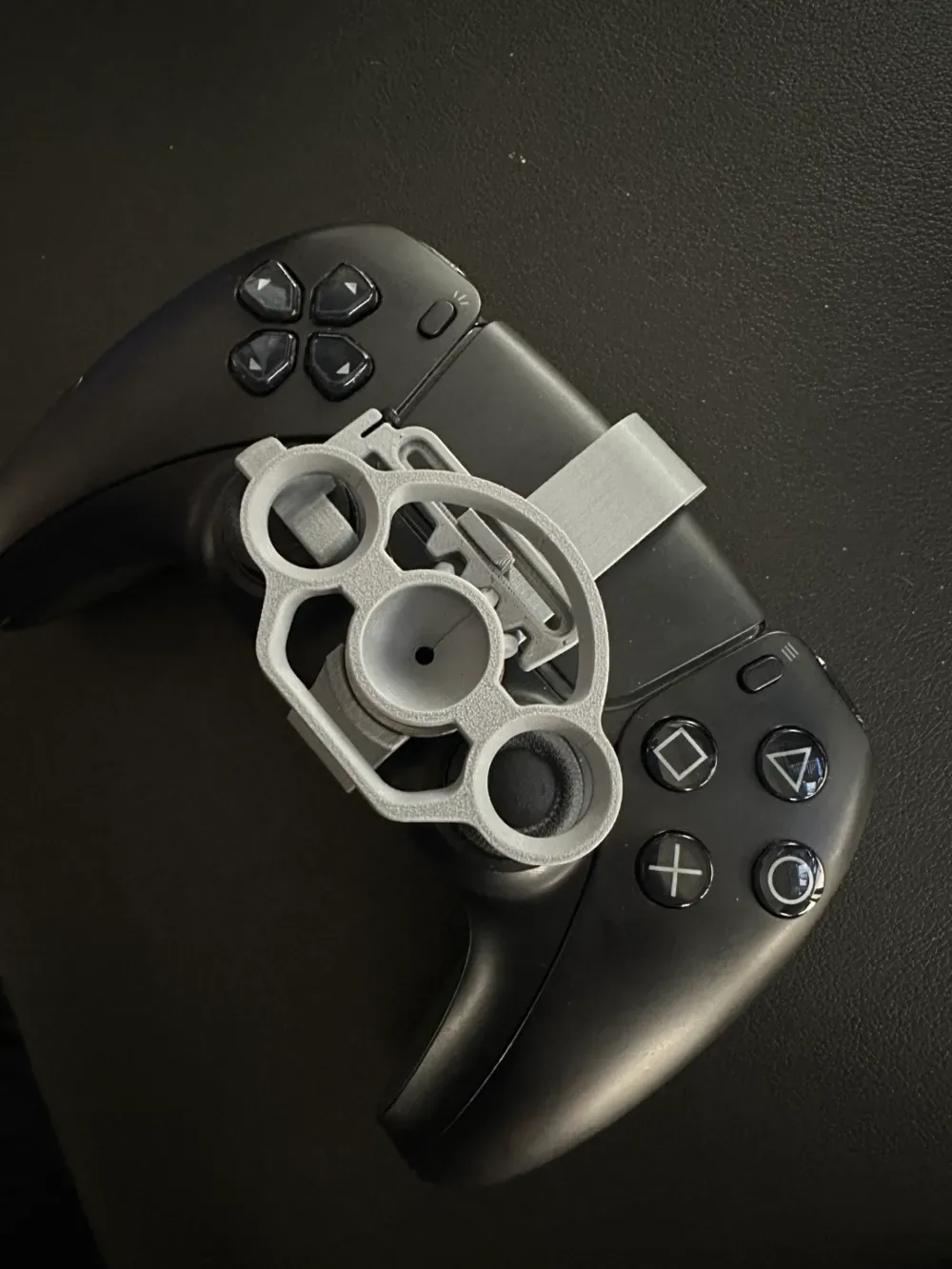 Mini volante del controlador Playstation 5 para impresión 3D, vista 1