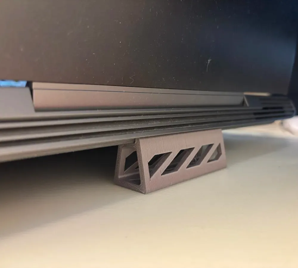 Soporte portátil para impresión 3D, vista 3
