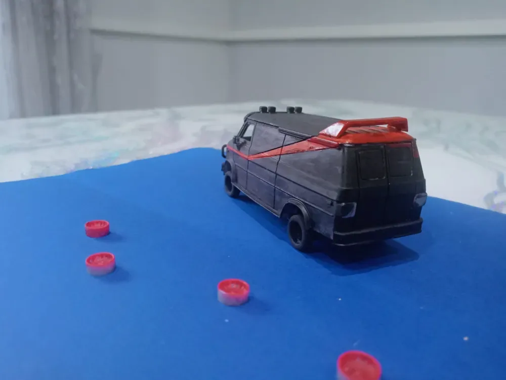 Equipo A GMC Vandura, vista 2
