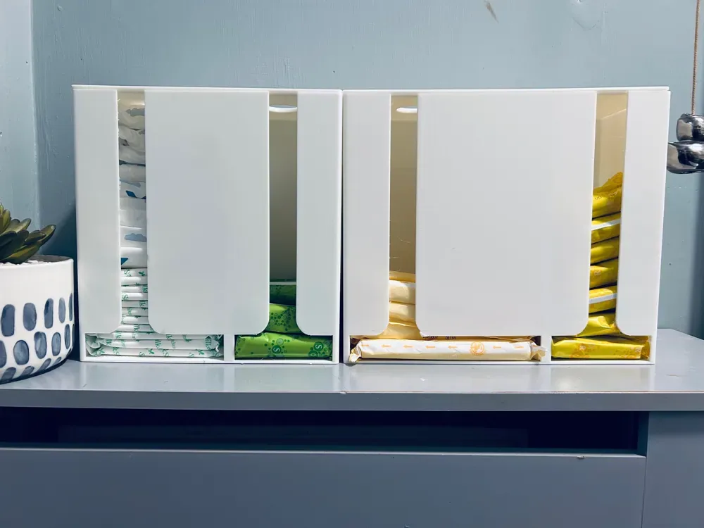 Caja organizadora de productos sanitarios, vista 2